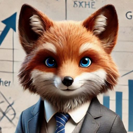 Das Titelbild vom Kapitalfuchs. Der symbolisch für Finanzwissen und kluge Investitionsentscheidungen steht.