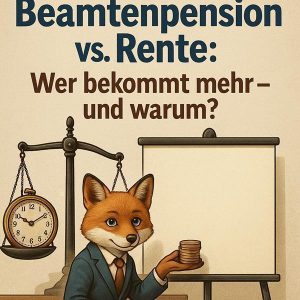 Beamtenpension vs. Rente. Wer bekommt mehr und warum?