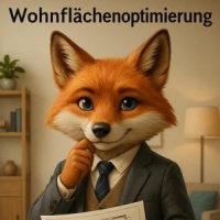 Der Kapitalfuchs erklärt das Thema Wohnflächenoptimierung Mit einfachen Ideen Wohnraum schaffen und Geld einsparen.