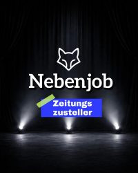 Zeitungszusteller und Prospektverteiler als Nebenjob