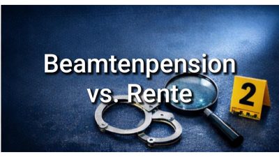 Beamtenpension vs Rente