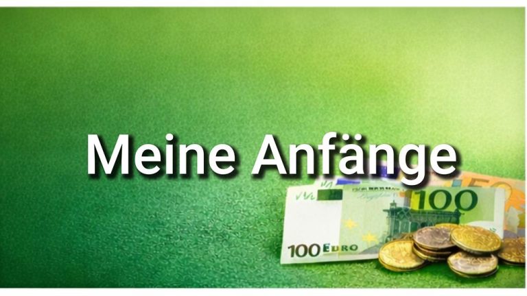 Meine Anfänge Kapitalfuchs