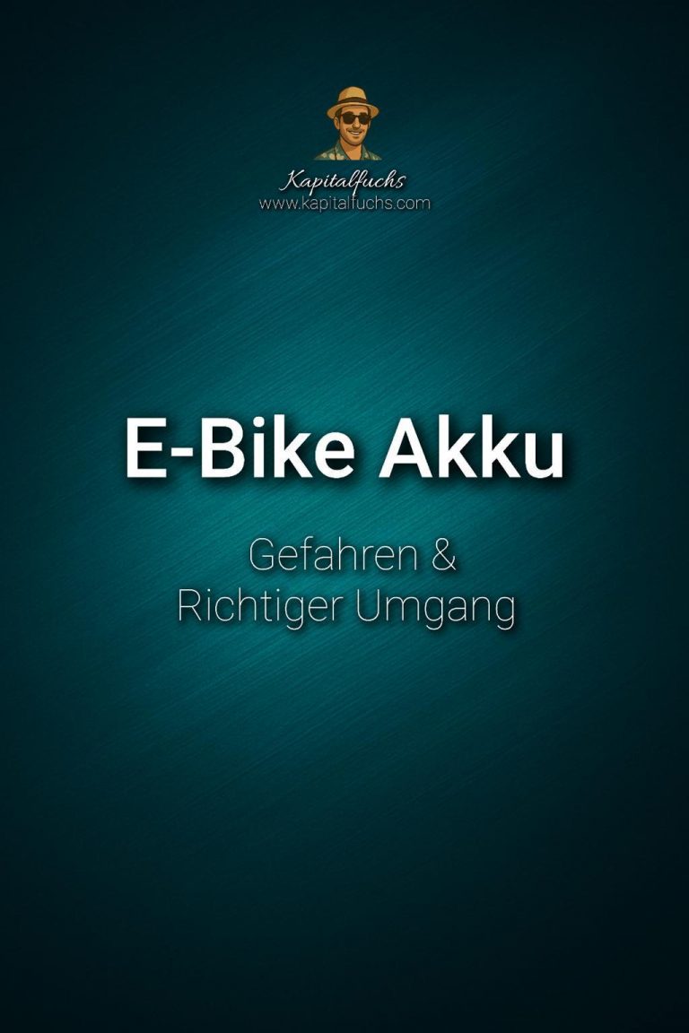 E-Bike Akku - Gefahren und Kosten. Richtig laden: Clever, sicher und langlebig nutzen