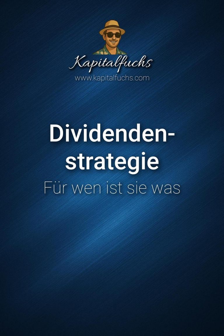 Dividendenstrategie – Für wen sie sich wirklich lohnt