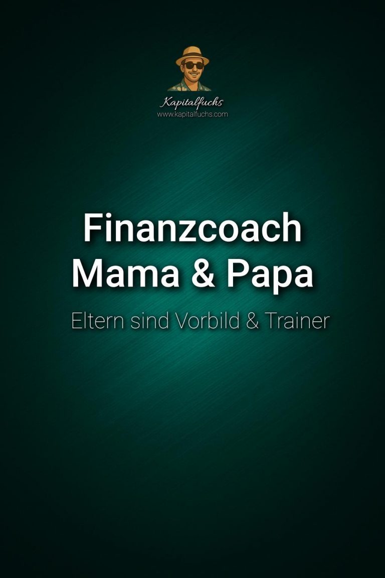 Eltern als Finanzcoach: Kindern den Umgang mit Geld lehren