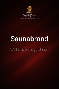 Saunabrand – Warum jede Sauna irgendwann brennt