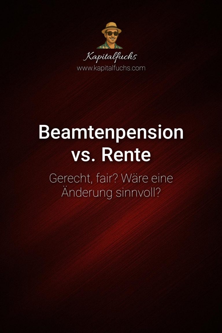 Beamtenpension vs. Rente: Wer bekommt mehr und warum?