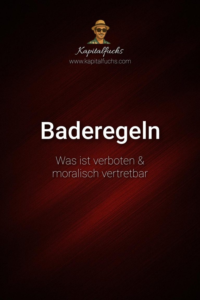 Baggersee und Regeln - Rücksicht, Fairness und Sicherheit