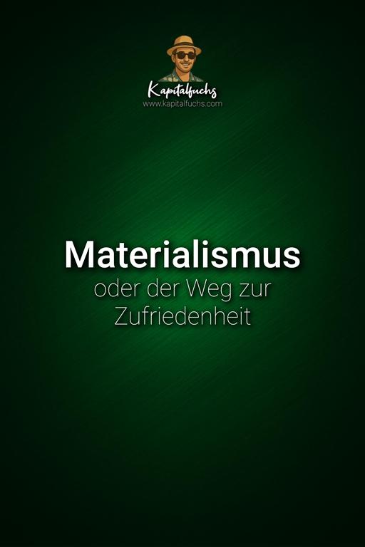 Materialismus: Mehr Besitz und doch weniger Zufriedenheit