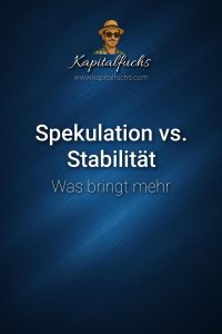 Stabilität statt Spekulation: So schützt du clever dein Geld