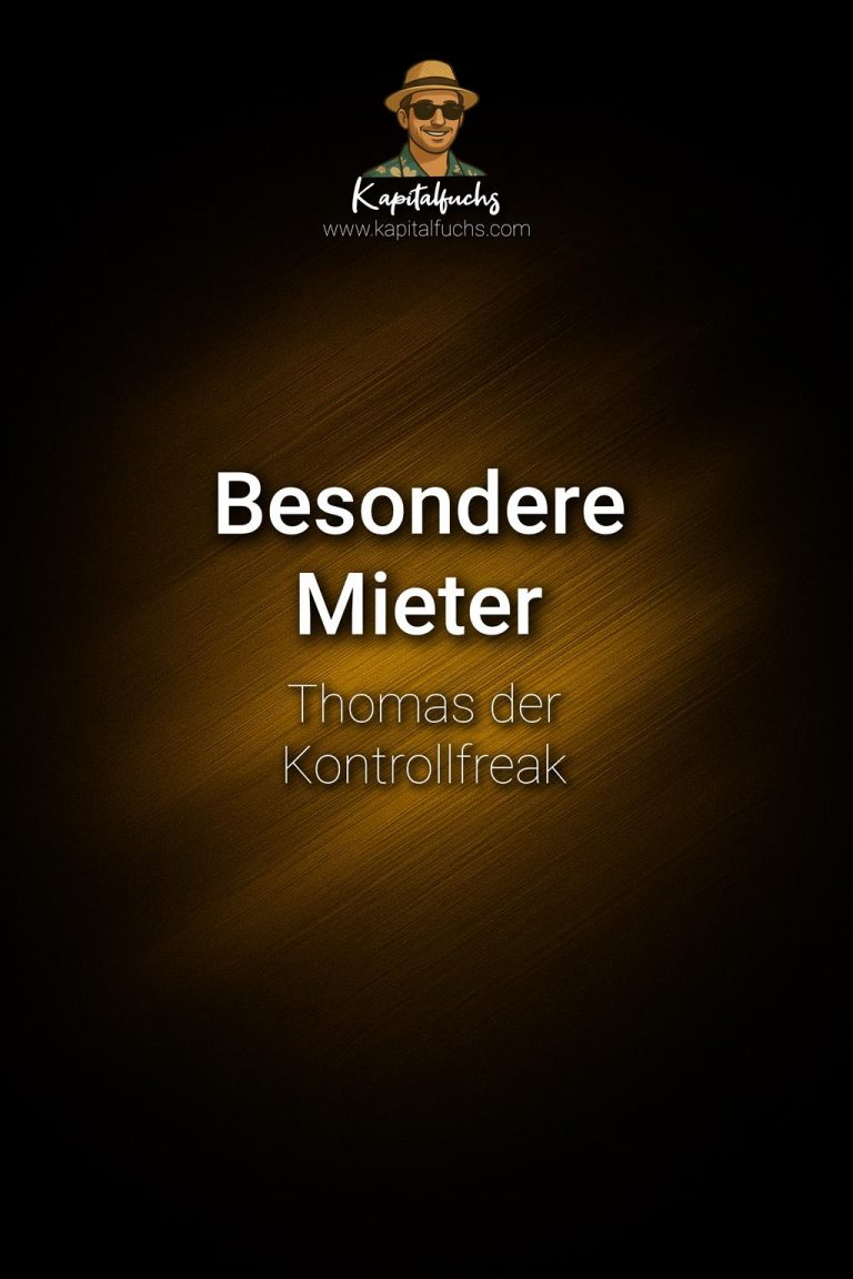 Herausfordernde Mieter: Thomas – Kontrollfreak mit Charme
