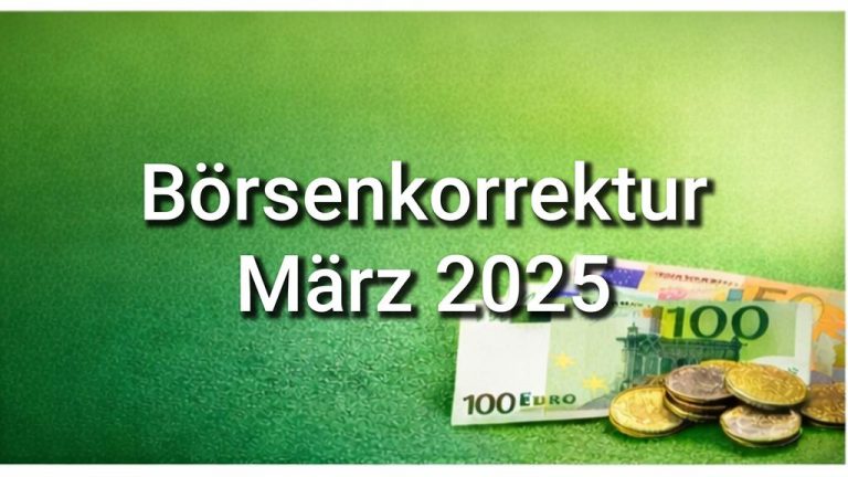 Börsenkorrektur: Die Marktanalyse zu den Ursachen in 2025