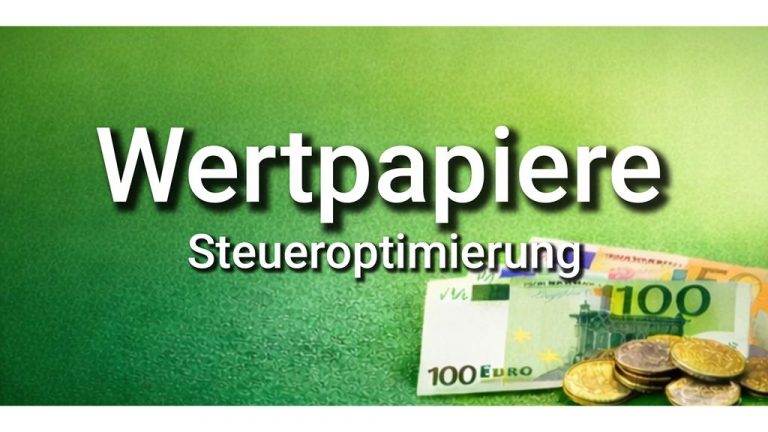 Steuern beim Wertpapierverkauf - Verluste clever nutzen
