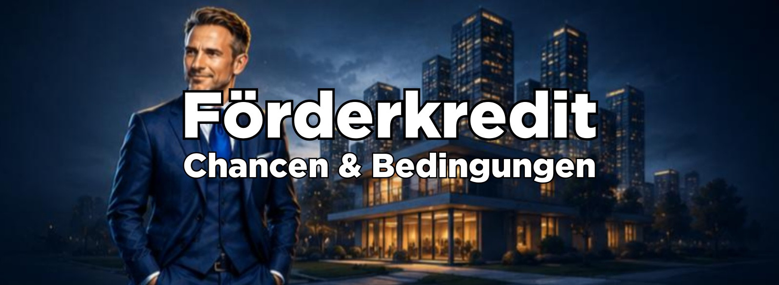 Der Förderkredit – Chancen, Bedingungen und sinnvolle Einsatzbereiche