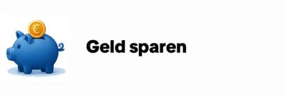 Geld sparen
