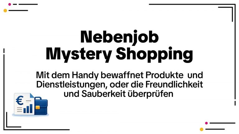 Mystery Shopper beim Mystery Shopping