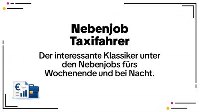 Taxifahren als Nebenjob