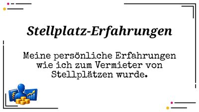 Stellplatz-Erfahrungen