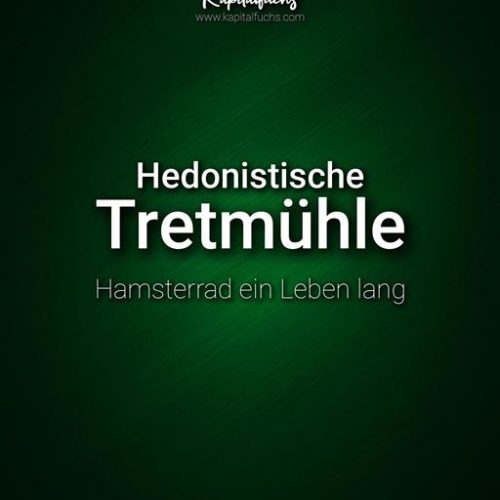 Hedonistische Tretmühle: Gefangen im ewigen Hamsterrad