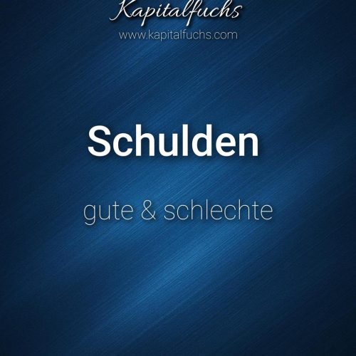 Schulden: Der Unterschied – Konsum & Investition